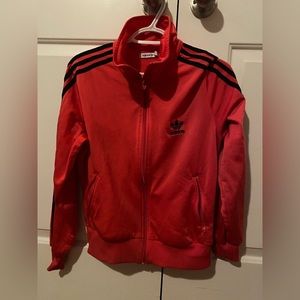 Red Adidas Track Jacket
